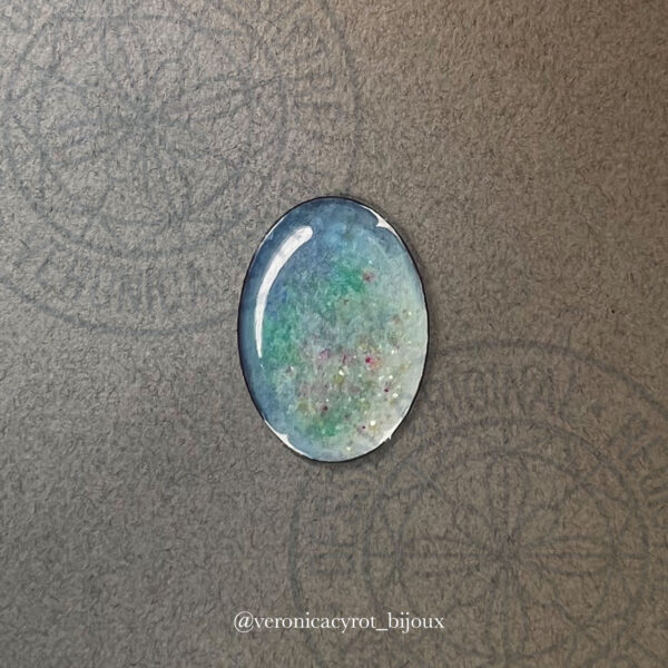 Gouaché Opale pierre joaillerie