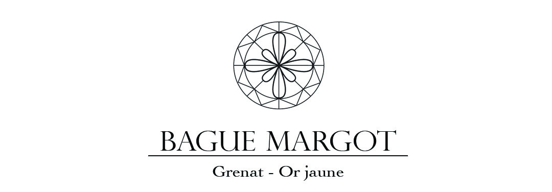 Logo vcb paris bague margot grenat